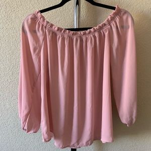 Off the shoulders top